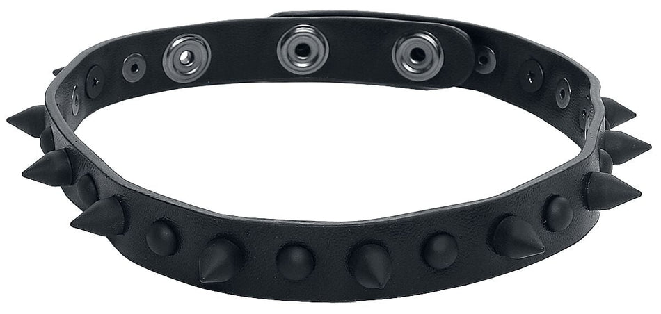 Serre-cou Gothic de Rock Rebel by EMP - Clous Noir - pour Femme - noir - Rock Rebel by EMP