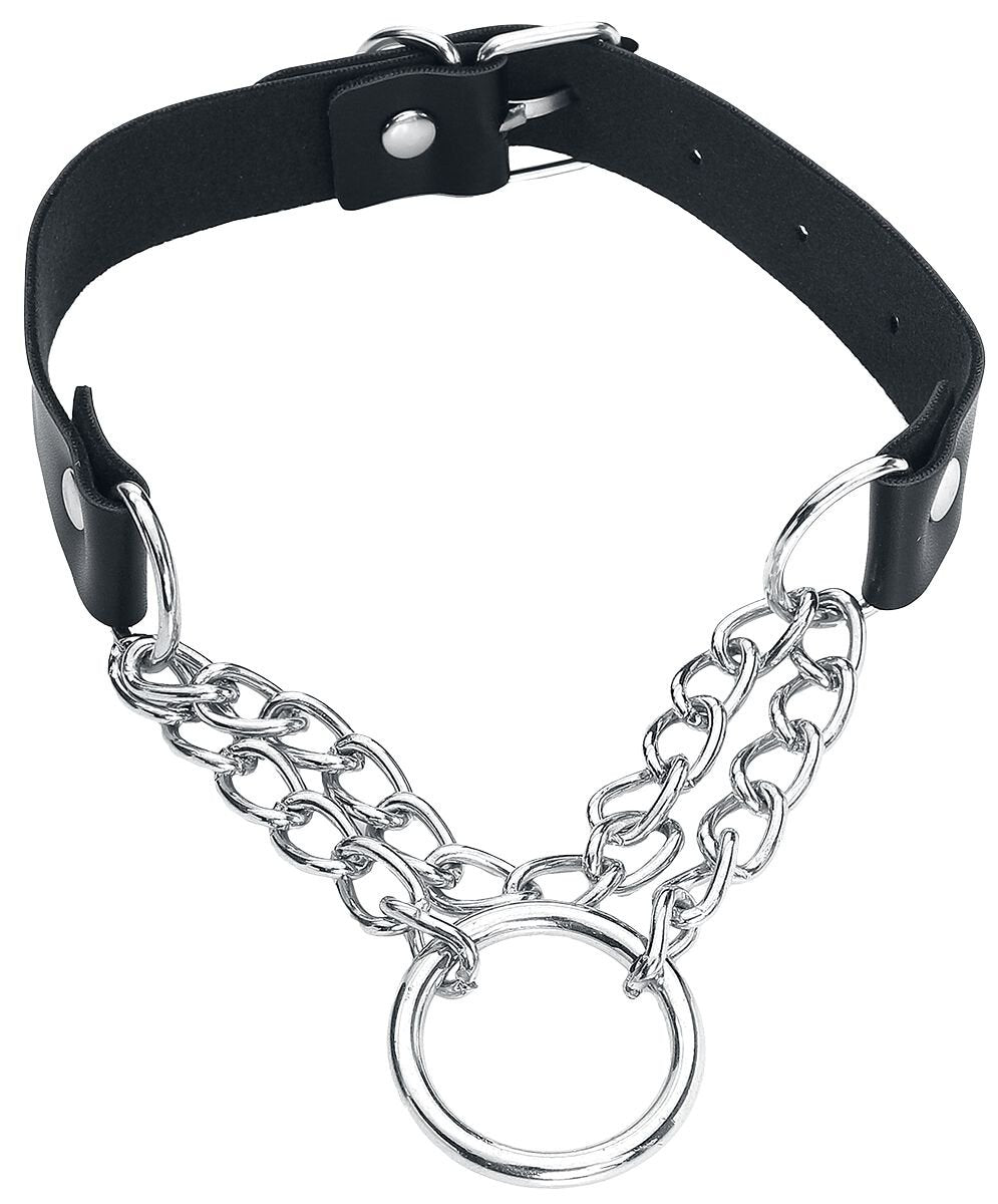 Serre-cou Gothic de Gothicana by EMP - Choker Chaîne - pour Femme - noir - Gothicana by EMP