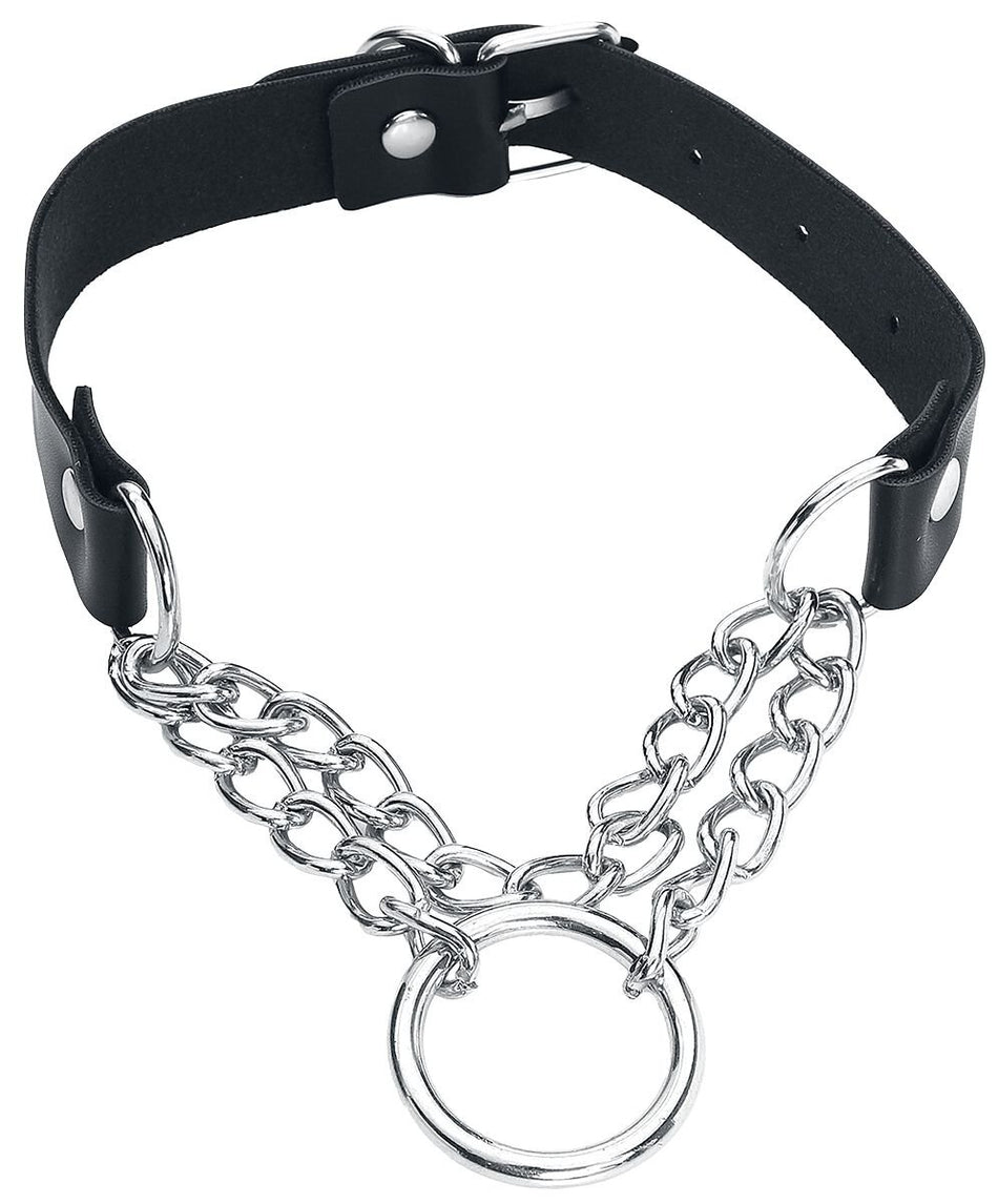 Serre-cou Gothic de Gothicana by EMP - Choker Chaîne - pour Femme - noir - Gothicana by EMP