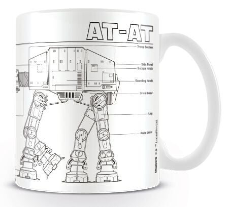 Mug  de Star Wars - Croquis AT-AT - pour Unisexe - Standard - Star Wars