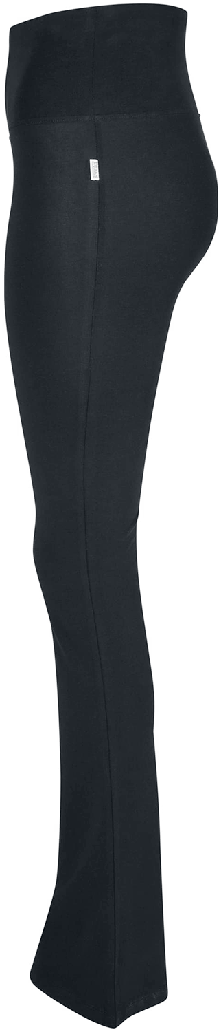 Legging  de Urban Classics - Leggings Organic Stretch Jersey Bootcut - S à XXL - pour Femme - noir - Urban Classics - View 2