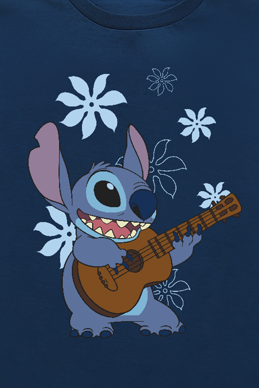 T-shirt Disney de Lilo & Stitch - Enfants - Arc-En-Ciel - 104 à 152 - pour filles & garçonse - bleu - Lilo & Stitch - View 2