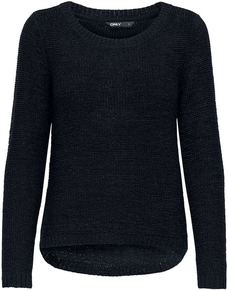 Pull tricoté  de Only - Pull Geena - XS à XL - pour Femme - noir - Only