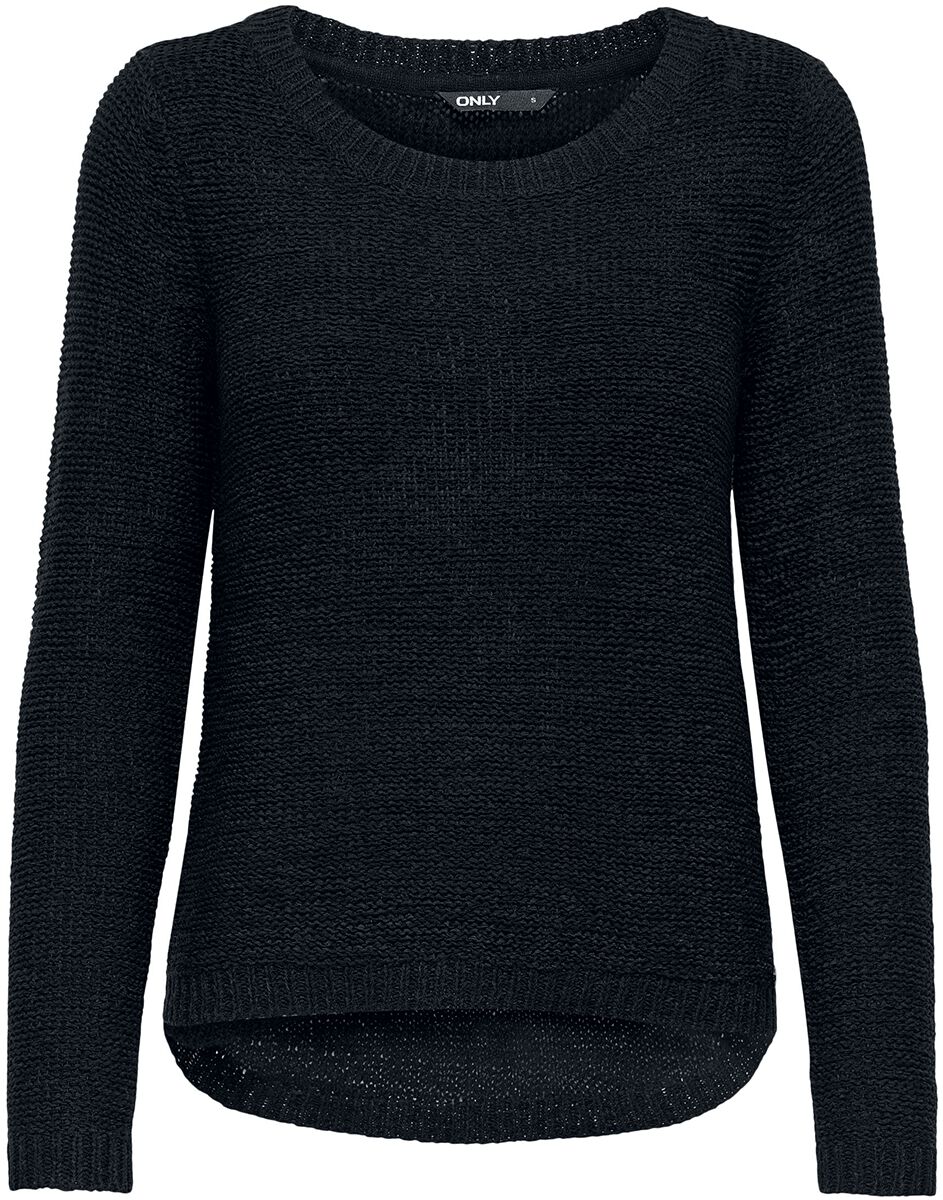 Pull tricoté  de Only - Pull Geena - XS à XL - pour Femme - noir - Only