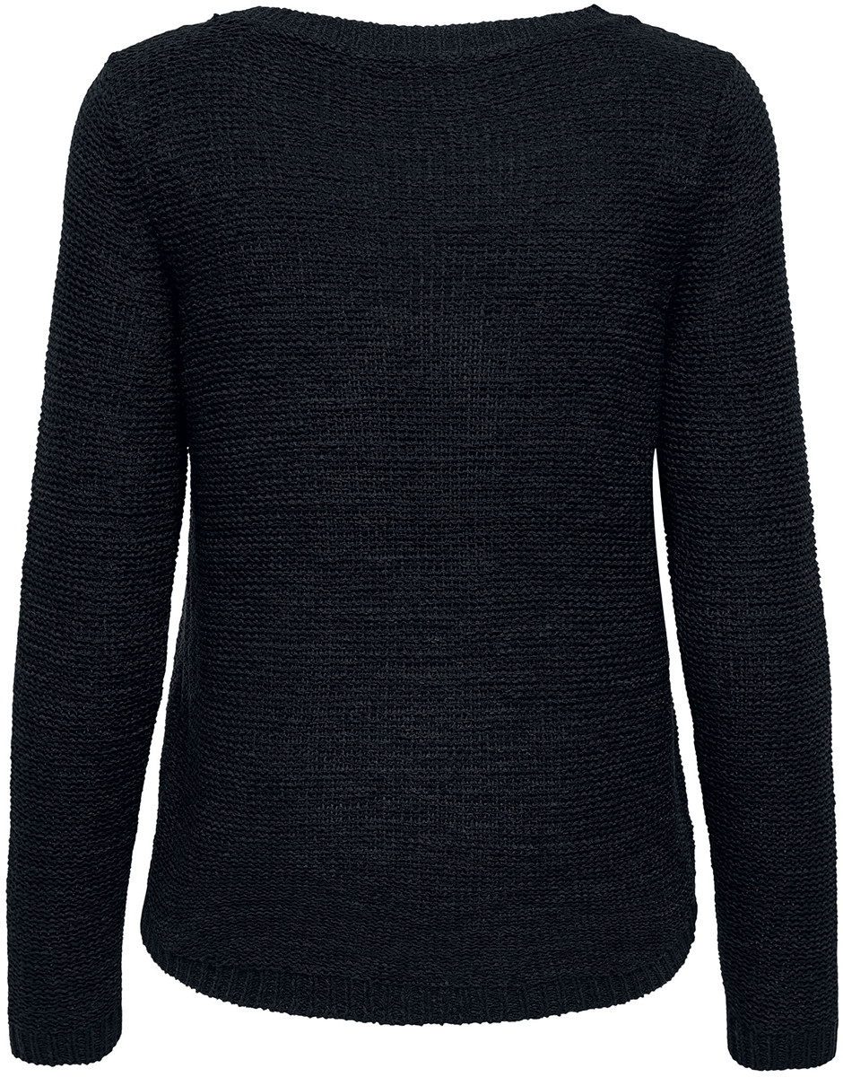 Pull tricoté  de Only - Pull Geena - XS à XL - pour Femme - noir - Only - View 2