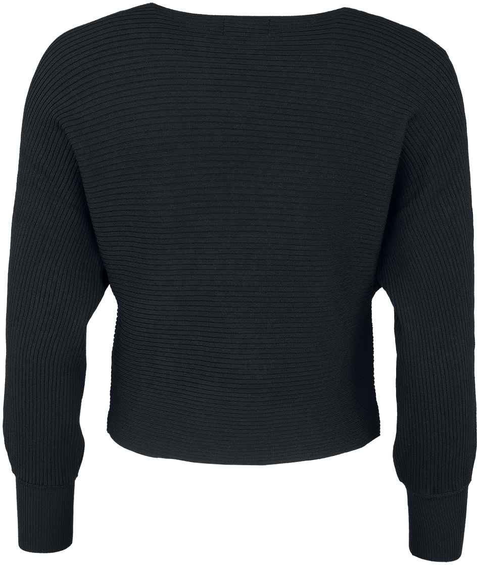 Pull tricoté  de Only - ONLAdaline Life - XS à XL - pour Femme - noir - Only - View 2