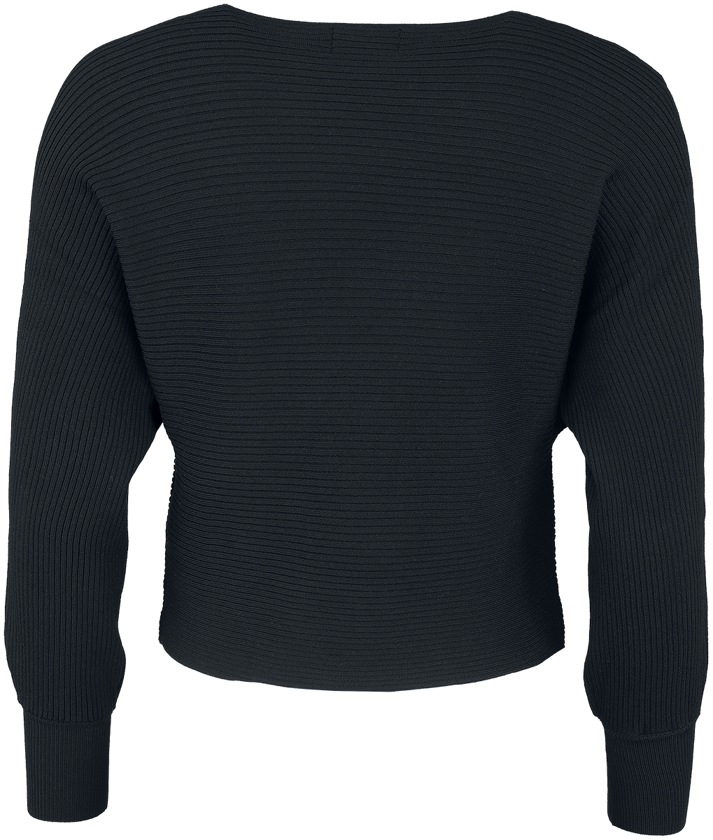 Pull tricoté  de Only - ONLAdaline Life - XS à XL - pour Femme - noir - Only - View 2