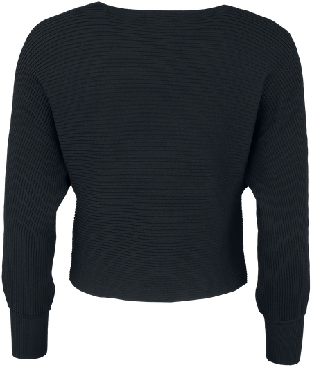 Pull tricoté  de Only - ONLAdaline Life - XS à XL - pour Femme - noir - Only - View 2