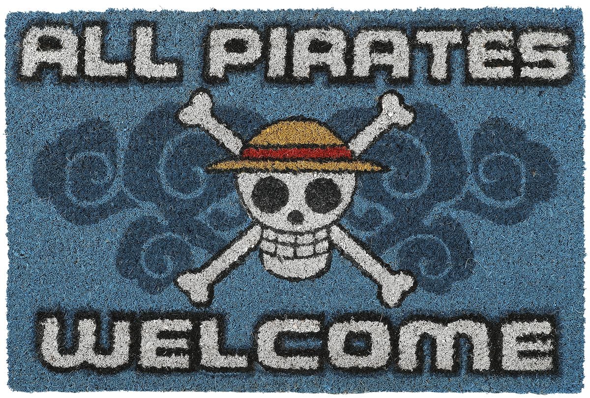 Paillasson  de One Piece - All Pirates Welcome - pour Indifférent - multicolore - One Piece