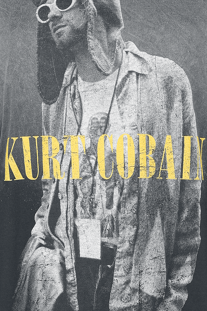 T-Shirt Manches courtes  de Kurt Cobain - Caldera Glasses - S à M - pour Femme - gris - Kurt Cobain - View 2