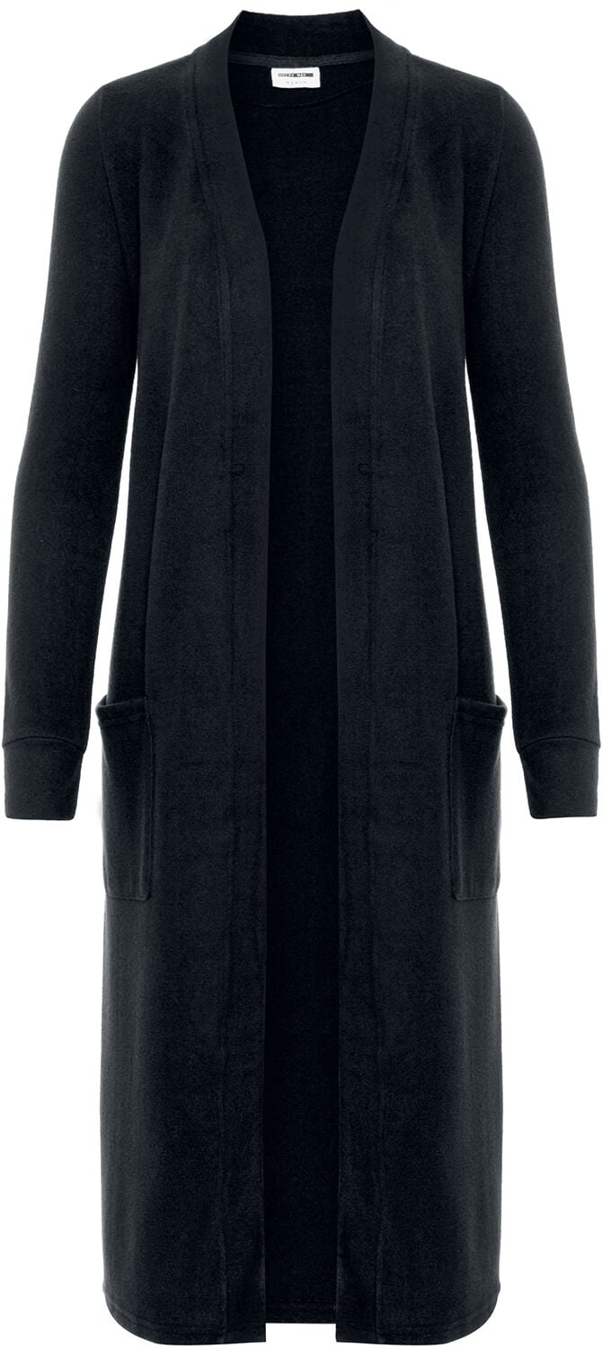 Gilets & Ponchos  de Noisy May - City - Gilet Long - XS à XL - pour Femme - noir - Noisy May