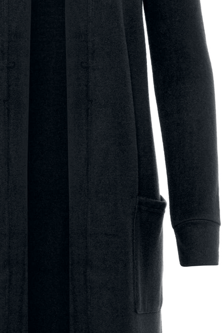 Gilets & Ponchos  de Noisy May - City - Gilet Long - XS à XL - pour Femme - noir - Noisy May - View 2