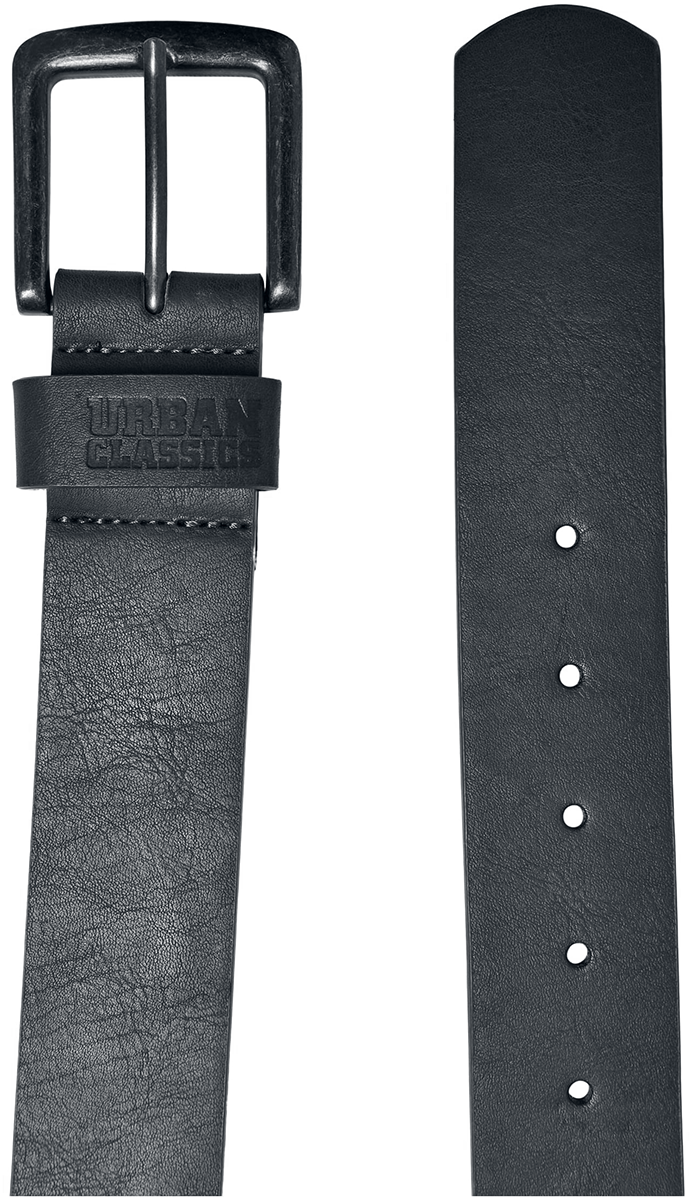Ceinture  de Urban Classics - Ceinture Similicuir - pour Unisexe - gris - Urban Classics - View 2
