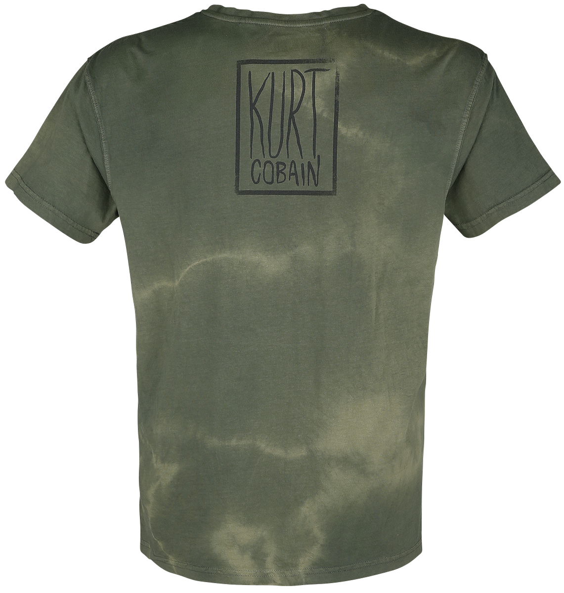 T-Shirt Manches courtes  de Kurt Cobain - REX Stripes - S à XXL - pour Homme - kaki - Kurt Cobain - View 2