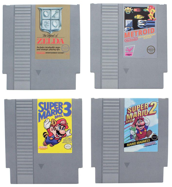 Sous-verres Gaming de Nintendo - Cartouches NES - Dessous de Verre - pour Unisexe - multicolore - Nintendo - View 2