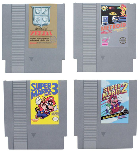 Sous-verres Gaming de Nintendo - Cartouches NES - Dessous de Verre - pour Unisexe - multicolore - Nintendo - View 2