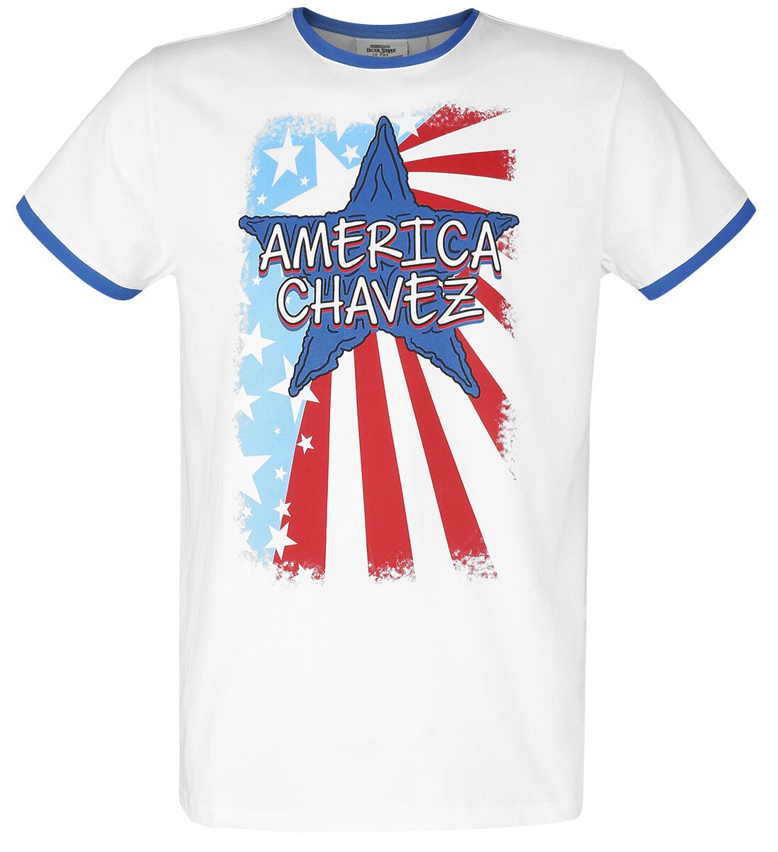 T-Shirt Manches courtes  de Doctor Strange - In The Multiverse Of Madness - America Chavez - S à M - pour Homme - blanc - Doctor Strange
