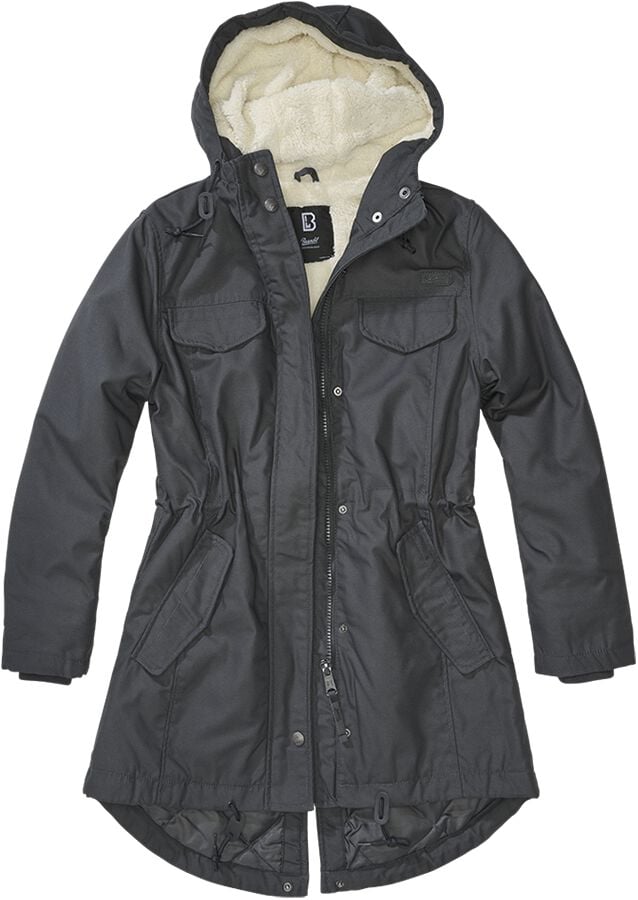 Parka  de Brandit - Parka Femme Mash Lake - S à XL - pour Femme - anthracite - Brandit
