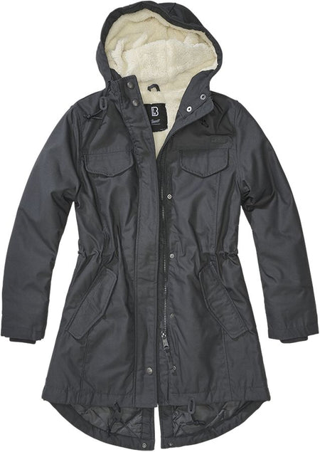 Parka  de Brandit - Parka Femme Mash Lake - S à XXL - pour Femme - anthracite - Brandit