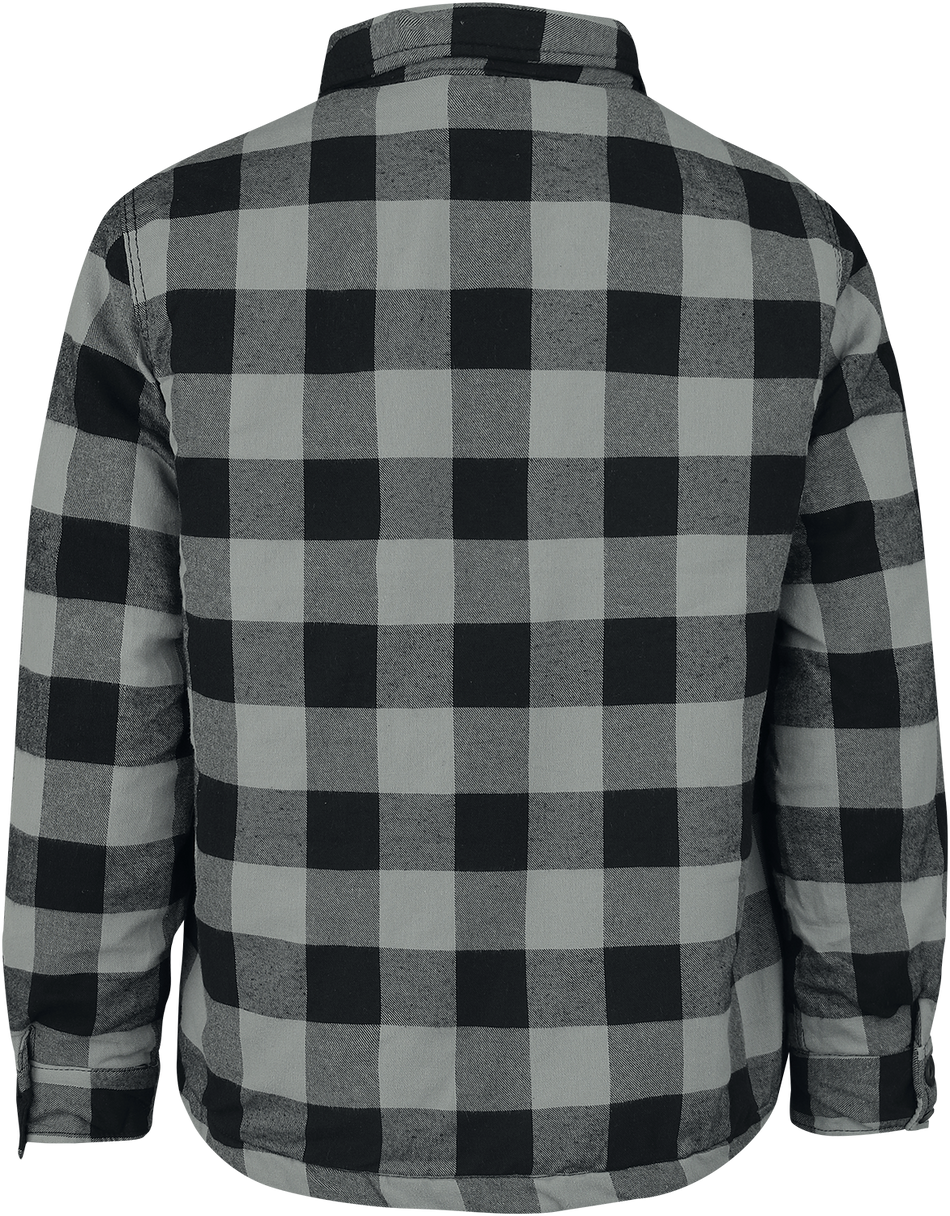 Veste mi-saison  de Brandit - Veste Bûcheron - S à 3XL - pour Homme - noir - Brandit - View 2