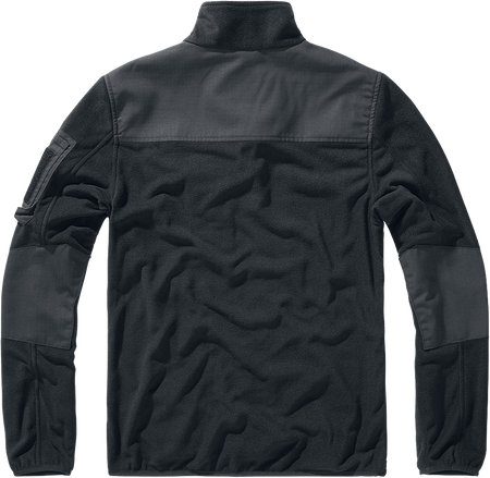 Sweat-shirt  de Brandit - Polaire Troyer Ripstop - S à 5XL - pour Homme - noir - Brandit - View 2