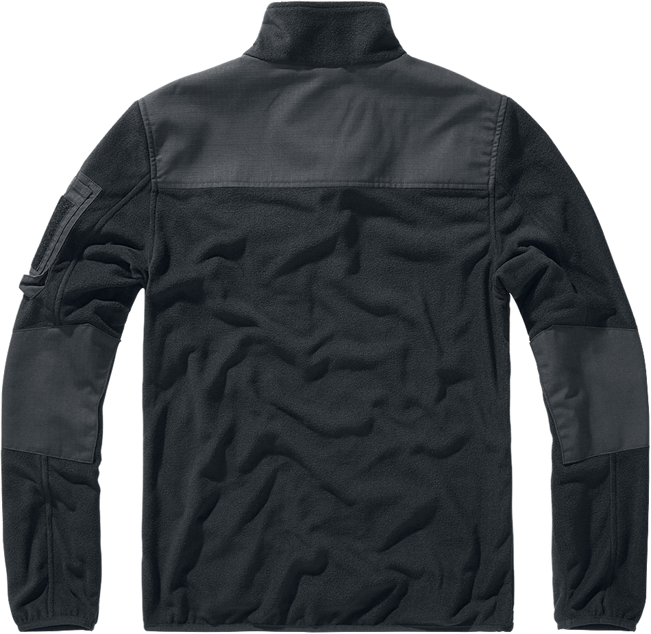 Sweat-shirt  de Brandit - Polaire Troyer Ripstop - S à 5XL - pour Homme - noir - Brandit - View 2