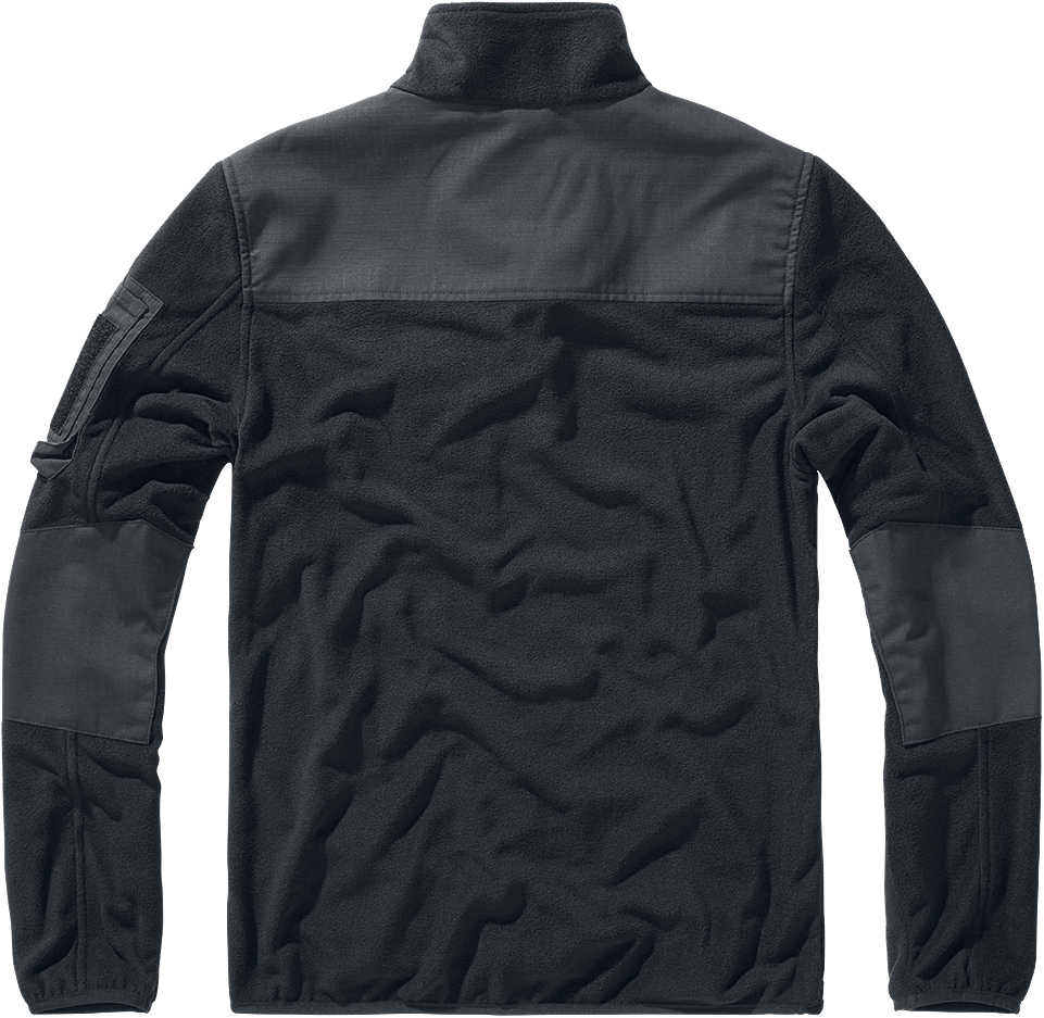 Sweat-shirt  de Brandit - Polaire Troyer Ripstop - S à 5XL - pour Homme - noir - Brandit - View 2