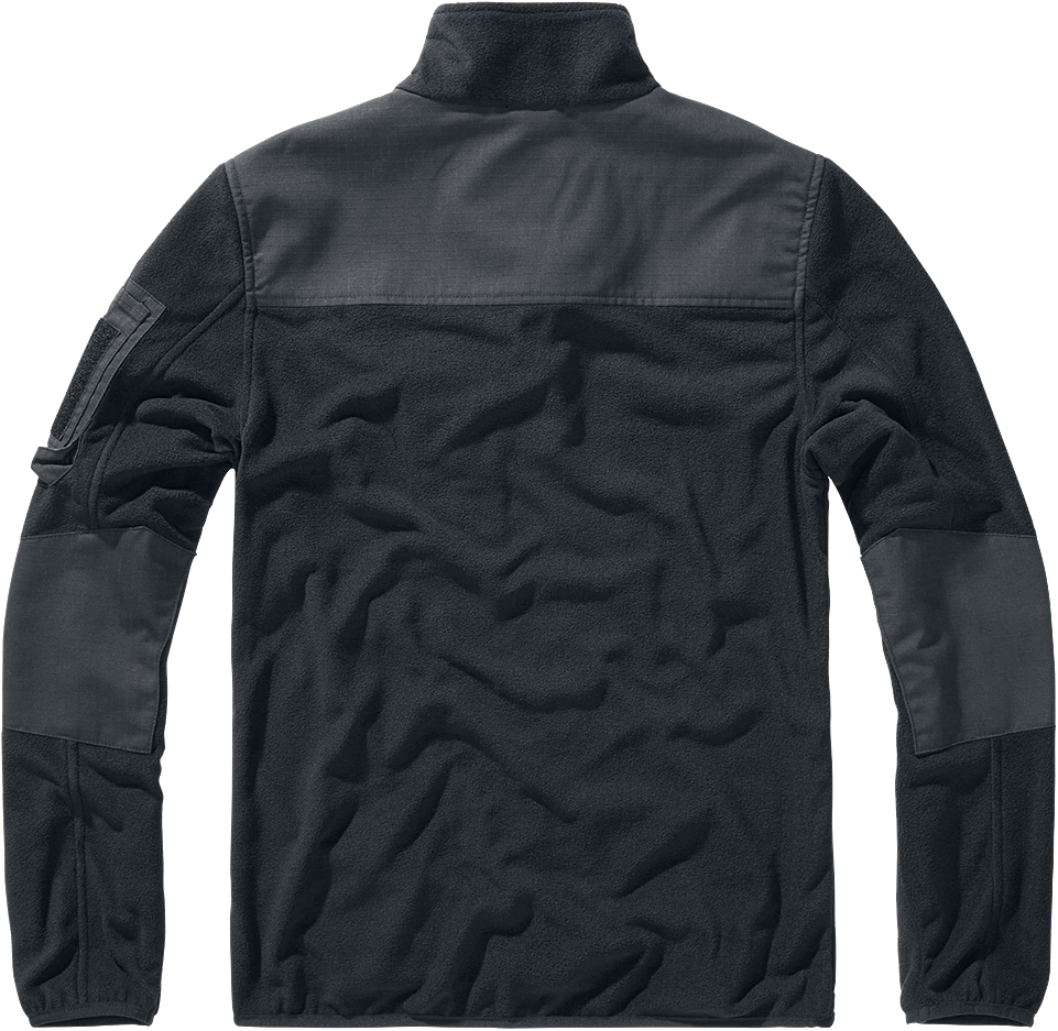 Sweat-shirt  de Brandit - Polaire Troyer Ripstop - S à 5XL - pour Homme - noir - Brandit - View 2