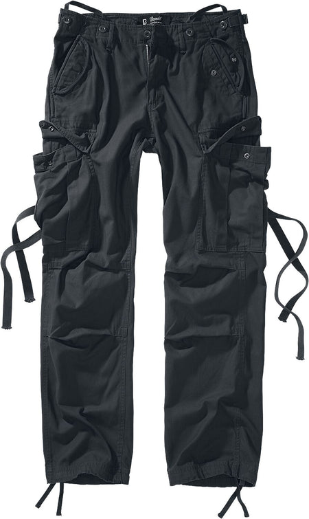Pantalon Cargo  de Brandit - Pantalon Vintage M65 - W31L34 à W35L34 - pour Femme - anthracite - Brandit