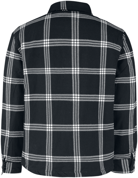 Veste mi-saison  de Brandit - Veste Bûcheron - S à XXL - pour Homme - noir/blanc - Brandit - View 2