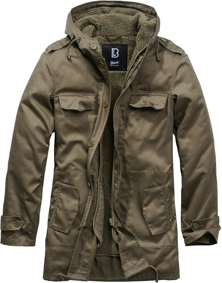Parka  de Brandit - Parka Forest BW - S à 5XL - pour Homme - olive - Brandit