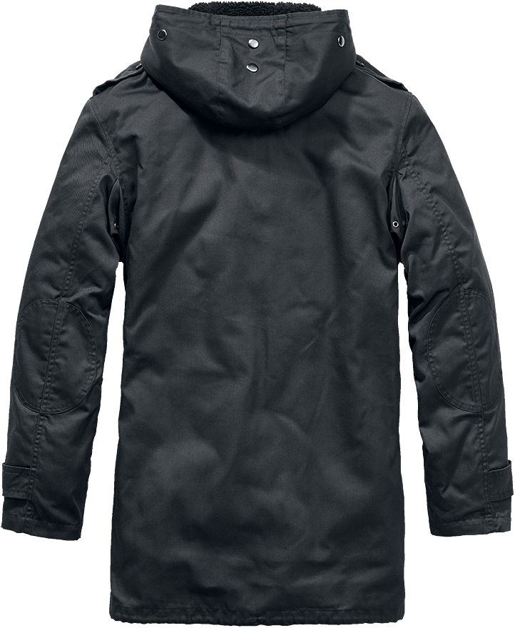 Parka  de Brandit - Parka Forest BW - S à 5XL - pour Homme - noir - Brandit - View 2