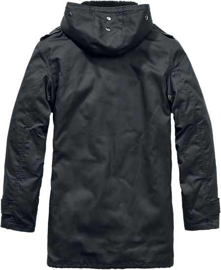 Parka  de Brandit - Parka Forest BW - S à 4XL - pour Homme - noir - Brandit - View 2