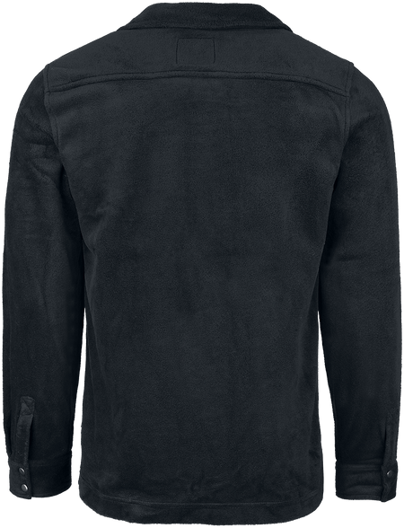 Chemise manches longues  de Brandit - Chemise Polaire Jeff - S à 5XL - pour Homme - noir - Brandit - View 2