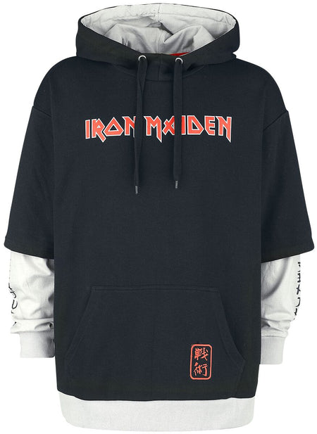 Sweat-shirt à capuche  de Iron Maiden - EMP Signature Collection - M à XXL - pour Homme - noir - Iron Maiden