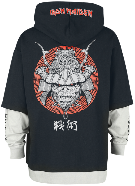 Sweat-shirt à capuche  de Iron Maiden - EMP Signature Collection - M à XXL - pour Homme - noir - Iron Maiden - View 2