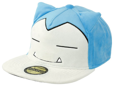 Casquette Gaming de Pokémon - Peluche Ronflex - pour Unisexe - bleu/blanc - Pokémon