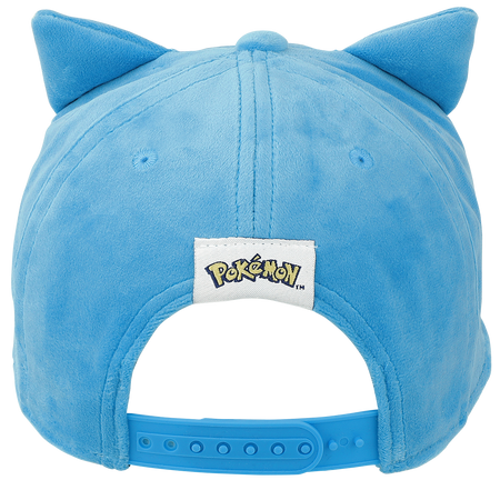 Casquette Gaming de Pokémon - Peluche Ronflex - pour Unisexe - bleu/blanc - Pokémon - View 2