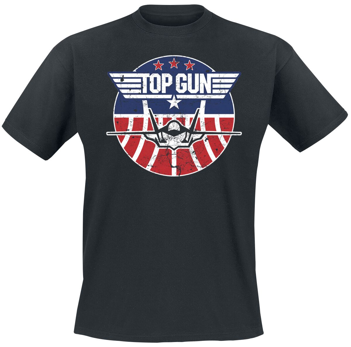 T-Shirt Manches courtes  de Top Gun - Maverick - Tomcat - S à 5XL - pour Homme - noir - Top Gun