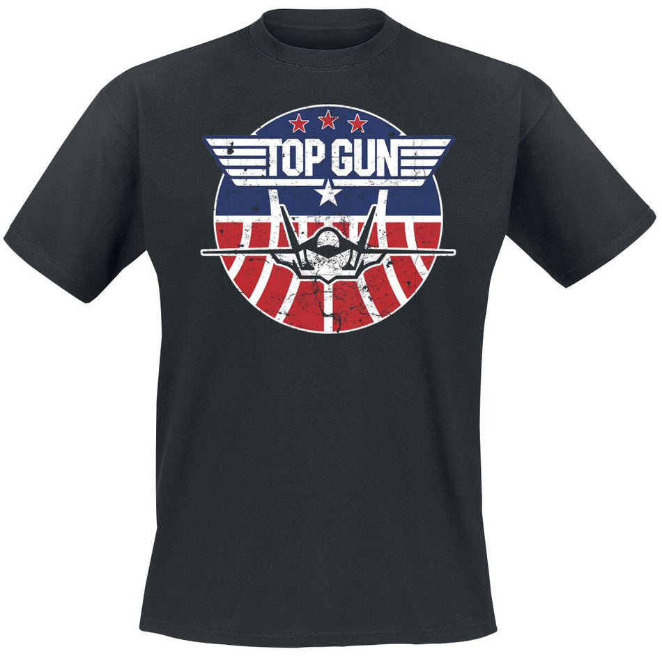 T-Shirt Manches courtes  de Top Gun - Maverick - Tomcat - S à 5XL - pour Homme - noir - Top Gun