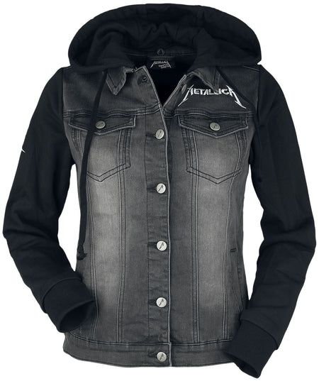 Veste en Jean  de Metallica - EMP Signature Collection - S à L - pour Femme - noir - metallica