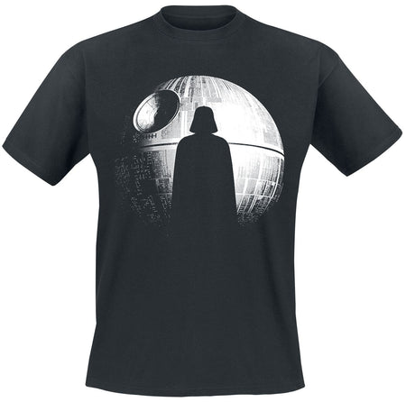 T-Shirt Manches courtes Disney de Star Wars - Rogue One - Silhouette Étoile Noire - S à 5XL - pour Homme - noir - Star Wars