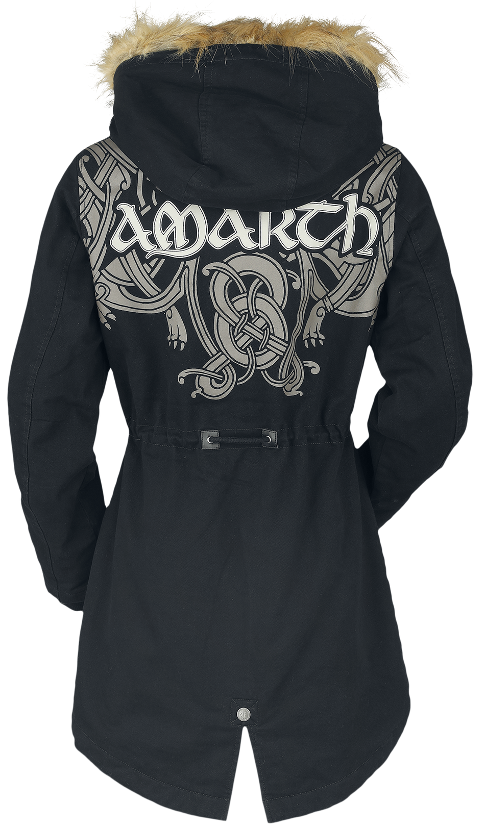 Veste d'hiver  de Amon Amarth - EMP Signature Collection - S - pour Femme - noir - Amon Amarth - View 2