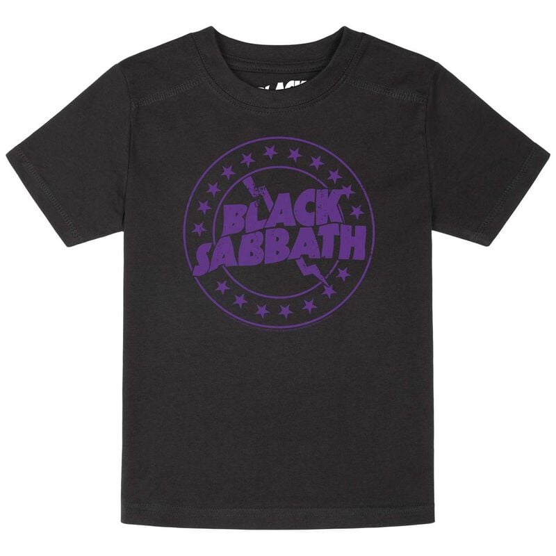 T-shirt  de Black Sabbath - Metal Kids - Emblem - 116 à 164 - pour Enfants - noir - Black Sabbath