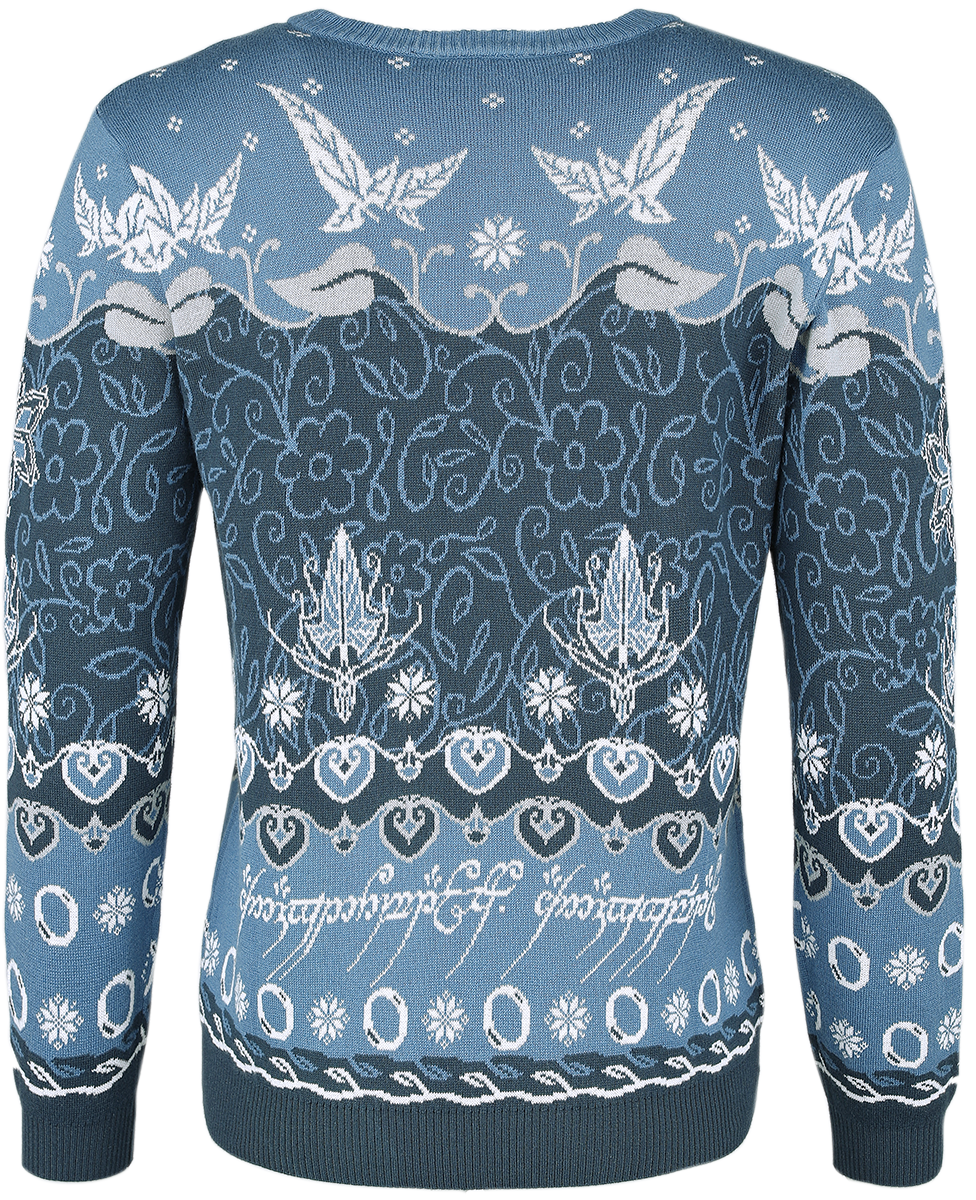 Pull de Noël  de Le Seigneur Des Anneaux - Evenstar - S à XXL - pour Femme - multicolore - Le Seigneur Des Anneaux - View 2