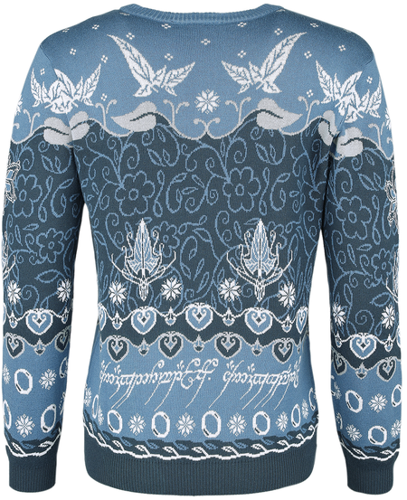 Pull de Noël  de Le Seigneur Des Anneaux - Evenstar - S à XXL - pour Femme - multicolore - Le Seigneur Des Anneaux - View 2