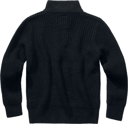 Sweat-Shirt  de Brandit - Pull Enfant Bleu Marine - 122/128 à 170/176 - pour garçons - noir - Brandit - View 2