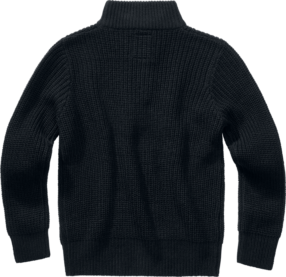Sweat-Shirt  de Brandit - Pull Enfant Bleu Marine - 122/128 à 170/176 - pour garçons - noir - Brandit - View 2