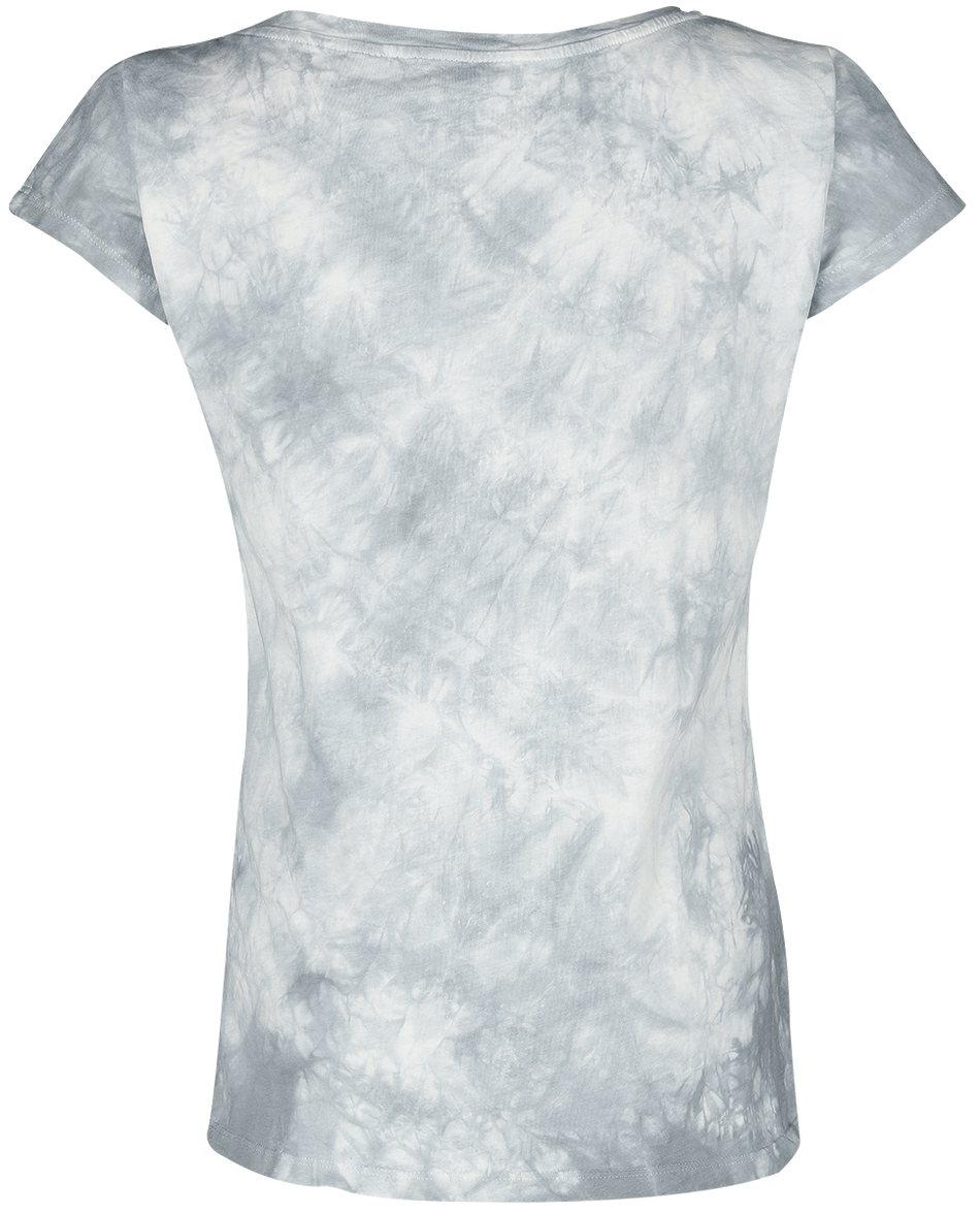 T-Shirt Manches courtes  de Outer Vision - T-Shirt Marylin - S à 3XL - pour Femme - gris - Outer Vision - View 2