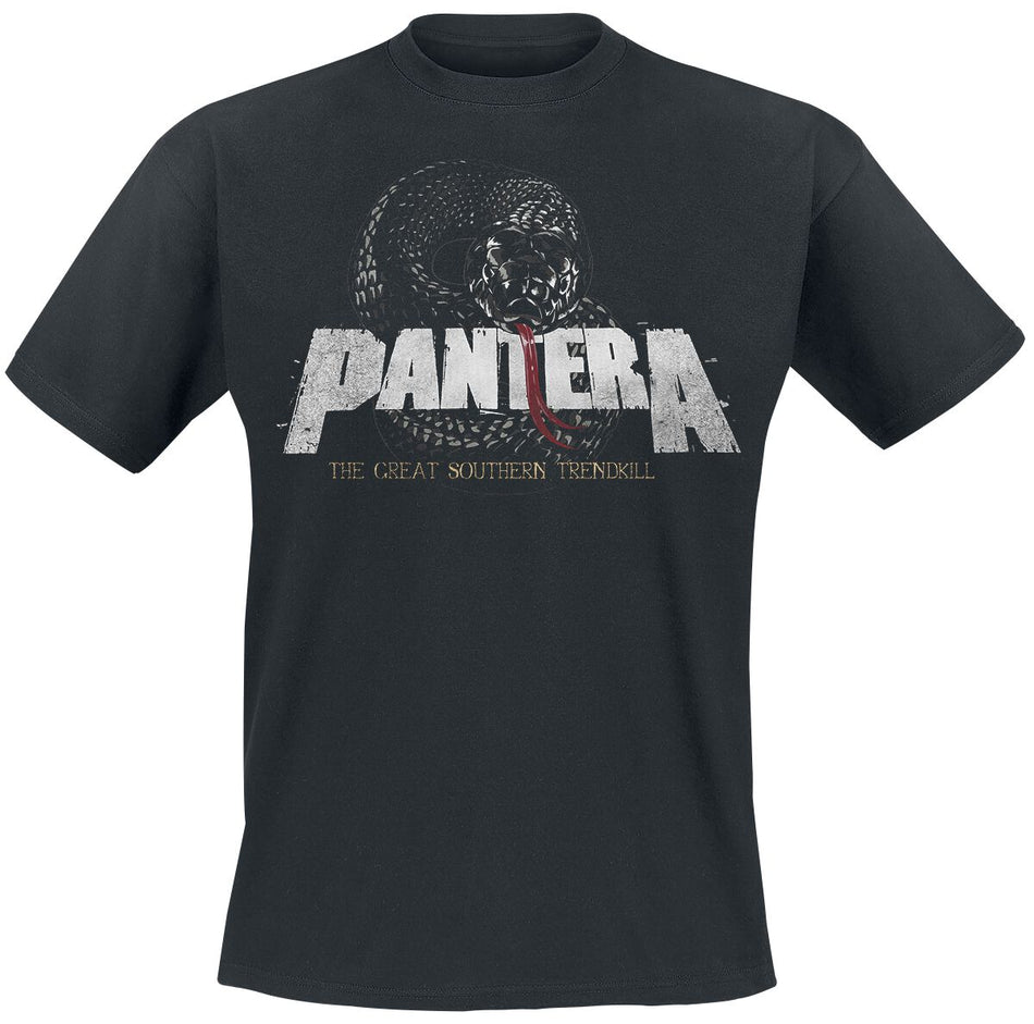 T-Shirt Manches courtes  de Pantera - Trendkill Snake - S à 3XL - pour Homme - noir - Pantera